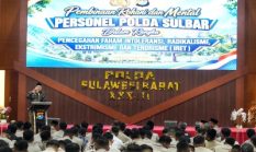 Polda Sulbar Hadirkan Eks Napiter sebagai Narasumber Binrohtal, Bentengi Personel dari Radikalisme