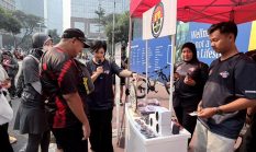 Game Spin Wheel Berhadiah Ramaikan Sosialisasi Hak untuk Tahu di CFD Jakarta