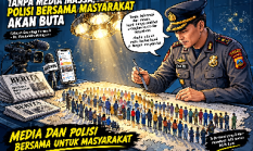Tanpa Media Massa, Polisi Bersama Masyarakat Akan Buta