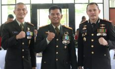 TNI-Polri Makin Solid, Kapolresta Mamuju Hadiri HUT ke-81 TNI di Makorem 142/Tatag