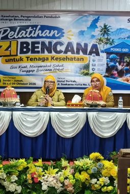 30 Nakes Sulbar Digembleng, Siap Hadapi Krisis Gizi Saat Bencana