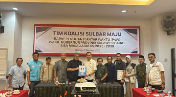 Koalisi Sulbar Maju Sepakat! Syamsul Samad dan Fatmawati Salim Diusung Jadi Cawagub