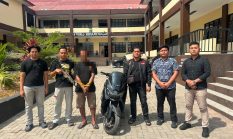 URC Pasangkayu Gerak Cepat, Terduga Pelaku Curanmor Diamankan di Kotamobagu Sulut