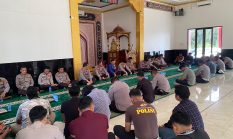 Wakapolres Mateng Pimpin Binrohtal, Pesan Ustaz Lalu Rahman: Jangan Lupa Bersyukur