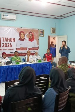 DKPPKB Sulbar dan PMI Edukasi 80 Warga Pasa’bu, Hidup Sehat Dimulai dari Keluarga