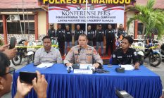 Polresta Mamuju Bongkar Jaringan Curanmor Lintas Provinsi, Residivis hingga Anak di Bawah Umur Diamankan