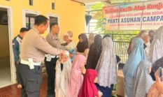Polisi Bersama Masyarakat, Ditlantas Polda Sulbar Tebar Kepedulian di Pesantren Campaloga