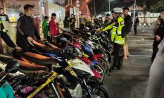 Respons Cepat Keluhan Masyarakat, Polresta Mamuju Sikat 21 Motor Knalpot Brong