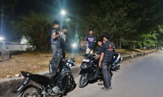 Jaga Kamtibmas, URC Polres Mateng Sisir Taman KTM dan Jalan Trans Sulawesi
